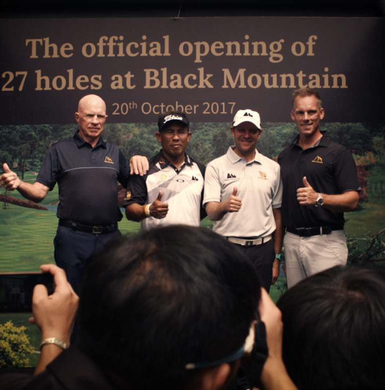 Black Mountain Official 27 holes opening on 20 October 2017.